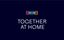 Together at Home landing page & logo design